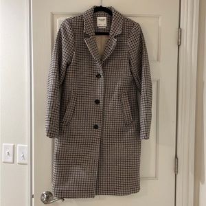 Abercrombie Women’s wool Blend Dad Coat